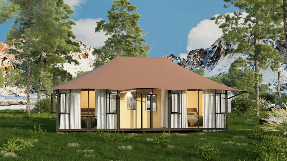 专注多边形帐篷定制—安定区雪利篷房 