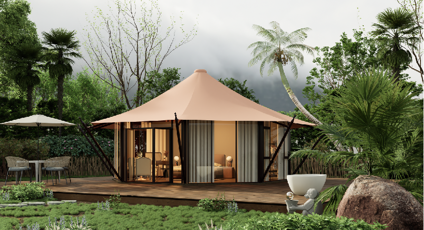 安定区异形篷房定制：专属设计赋能，打造城市户外专属名片